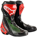 Bota Alpinestars Supertech R Preto/Vermelho/Verde Jonathan Rea Ed. Especial