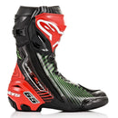 Bota Alpinestars Supertech R Preto/Vermelho/Verde Jonathan Rea Ed. Especial