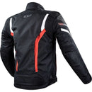 Jaqueta LS2 Gate - Preto/Branco/Vermelho