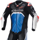 Macacão Alpinestars GP Tech V4 1 Peça - Preto/Azul/Amarelo