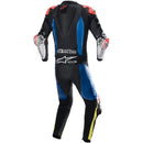 Macacão Alpinestars GP Tech V4 1 Peça - Preto/Azul/Amarelo
