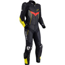 Macacão Texx Pista 2 peças - Preto/Vermelho/Amarelo