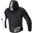 Jaqueta Alpinestars Zaca Air - Preto/Branco/Vermelho Fluor