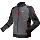 Jaqueta LS2 Airy Cinza/Preto/Vermelho