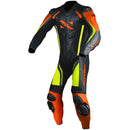 Macacão Norisk SS 1 Peça - Preto/Amarelo/Laranja Fluor