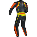 Macacão Norisk SS 1 Peça - Preto/Amarelo/Laranja Fluor