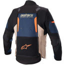 Jaqueta Alpinestars Halo Drystar Azul Marinho/Laranja Khaki