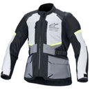 Jaqueta Alpinestars Andes Air Drystar Cinza Gelo/Preto
