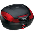 Baú / Bauleto Givi E-470N Monolock Simply Lente Vermelha 47 Litros