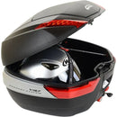 Baú / Bauleto Givi V-47NN Tampa ABS Lente Vermelha 47 Litros - Preto/Prata