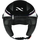 Capacete Norisk Neo Grand Prix Reino Unido (Aberto) Preto/Azul/Vermelho