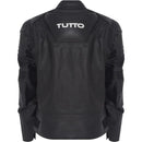 Jaqueta Tutto Moto Rock Couro Preta (com Cupim)