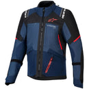 Jaqueta Alpinestars Andes V4 Drystar - Azul Marinho/Indigo/Preto (Impermeável)