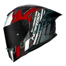 Capacete Norisk Carbon R C/ Pinlock Vermelho