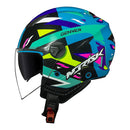 Capacete Norisk Orion Sv Denver Preto verde