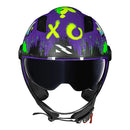 Capacete Norisk Orion SV Shine Purple/Blue