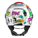 Capacete Norisk Orion SV Free White/Orange