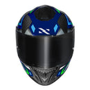 Capacete Norisk Carbon R Spot Azul Tamanho Do Capacete
