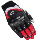 Luva Alpinestars SMX-2 Air Carbon Preto/Branco/Vermelho