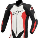 Macacão Alpinestars Challenger 1 Peça Preto/Branco/Vermelho