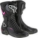 Bota Alpinestars Stella SMX-6 V2 Preto/Rosa/Branco (Feminina)