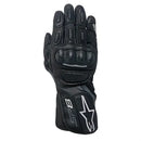 Luva Alpinestars Stella SP-8 V2 Preto/Cinza Feminina (Couro)