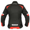 Jaqueta LS2 Serra Lady Preto/Vermelho (Impermeável/Feminina)