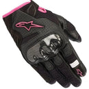 Luva Alpinestars Stella SMX-1 Air V2 Preta/Rosa
