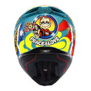 Capacete Agv K1s Rossi Mugello 1999 Masculino Esportivo Moto