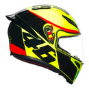 Capacete AGV K1S Grazie Vale Preto e Amarelo - Amarelo