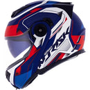 Capacete Norisk FF345 Route Speedmax Azul/Branco/Vermelho
