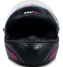 Capacete Fechado Fw3 Com Narigueira Gt Gt2 Gt5 Cor Preto Rosa
