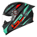 Capacete LS2 FF358 Pro Modok Black/ Green e Orange