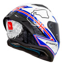 Capacete Moto Mt Helmets Stinger 2 Grand Prix Inglaterra A71