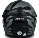 Capacete Para Moto Fw3 Gt2 Preto Fosco Tamanho