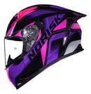 Capacete Norisk Flow Pulse Purple e Pink