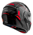 Capacete Peels Urban 2 Dynamic Preto Fosco e Vermelho