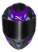 Capacete Norisk Carbon R Spot Roxo Cor Rosa