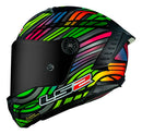 Capacete LS2 FF805 Thunder C. Preto Rainbow