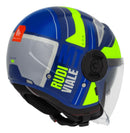Capacete MT Viale SV Rudi D3 Brilho Fluor