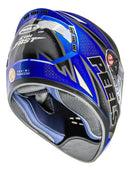 Capacete Peels Icon Fast Cor Azul Escuro Perolado/Branco