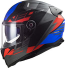 Capacete LS2 FF811 Absolute Preto / Vermelho e Azul