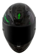Capacete Ls2 FF323 Arrow Techno Preto/Cinza/Verde