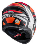Capacete Peels Spike II 1st Preto e Vermelho