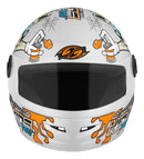 Capacete Tork Kids Paint Branco 54