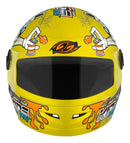 Capacete Tork Kids Paint Amarelo 54