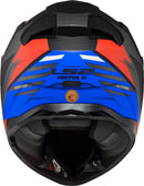 Capacete LS2 FF811 Absolute Preto / Vermelho e Azul