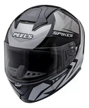 Capacete Peels Spike II 1st Preto e Prata