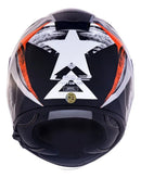 Capacete LS2 FF397 Vector Evo Scratch Preto/Vermelho