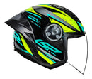 Capacete Ls2 Airflow Ii Draze Verde Tamanho Do Capacete